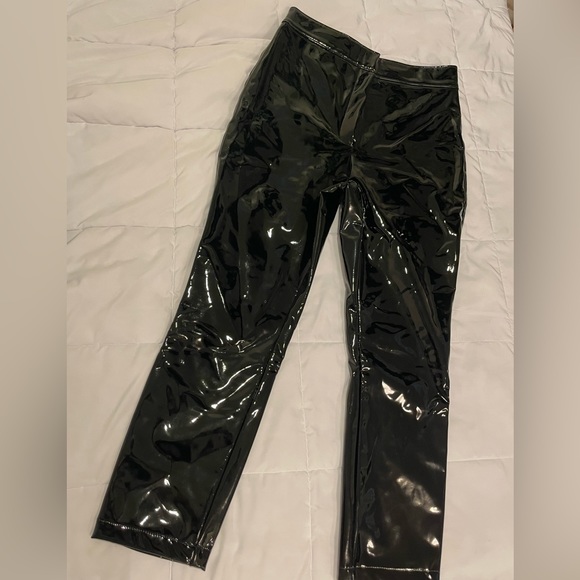 Babaton Caspian Vinyl Pant - Picture 2 of 5